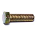 Midwest Fastener Grade 8, 1/2"-20 Hex Head Cap Screw, Zinc Yellow Steel, 1-3/4 in L, 25 PK 00886